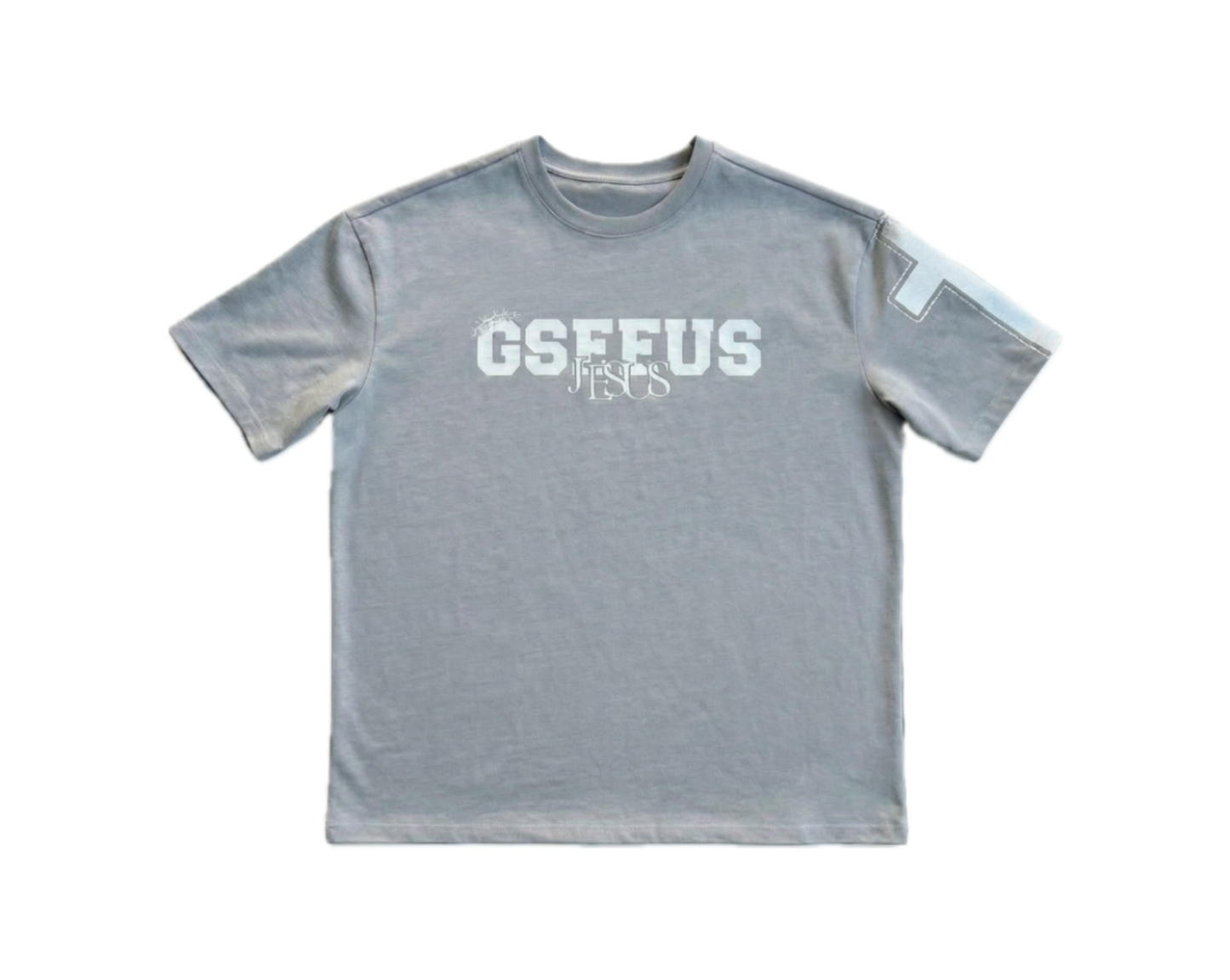 GSEEUS (Jesus) Gray Tee